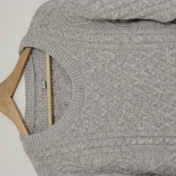 Barefoot Dreams Cable Knit Sweater For Men - Picture 2 of 10